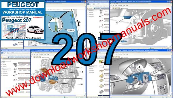 Peugeot 207 workshop manual